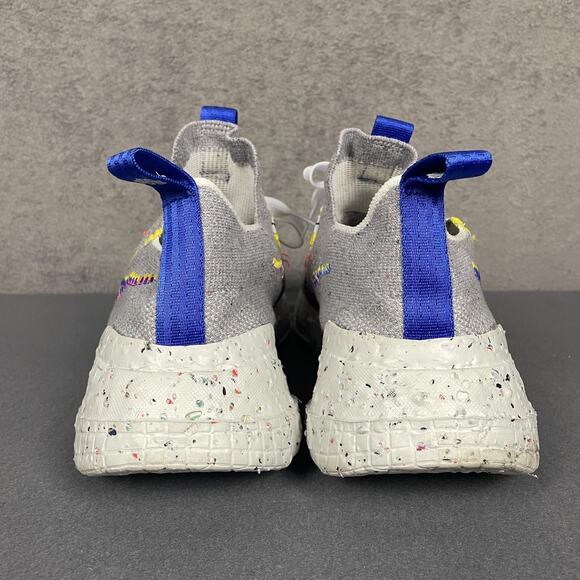 Nike Space Hippie 01 Shoes Mens Size 14 Gray Blue Crater Foam Flyknit Sneakers - Picture 8 of 12